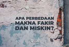 Fakir Miskin Menurut Islam